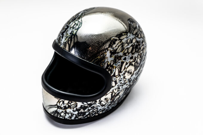 UNDULATION : Motorcycle HELMET #04