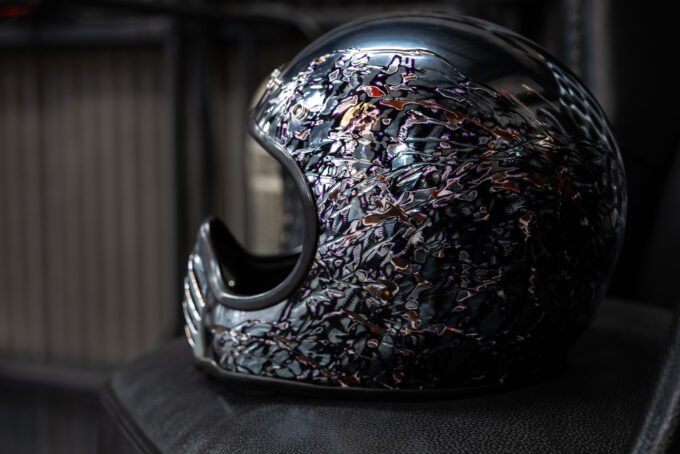 UNDULATION : Motorcycle HELMET #01