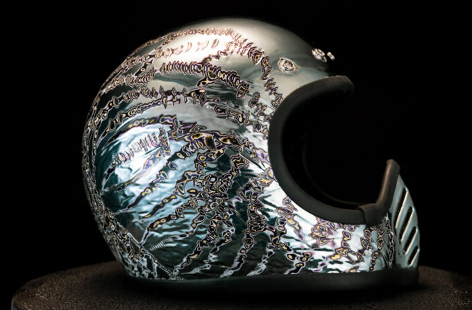 UNDULATION : Motorcycle HELMET