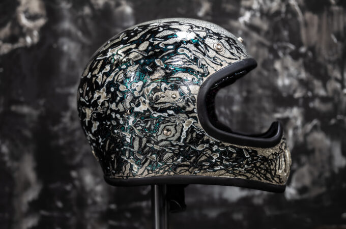 UNDULATION : Motorcycle HELMET #03