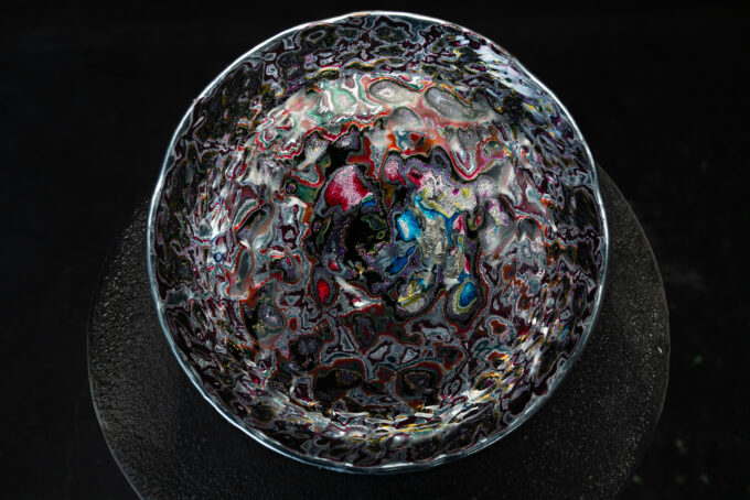 UNDULATION : LARGE ROUND PLATE